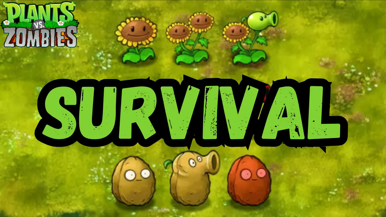 PVZ Fusion's Survival Mode